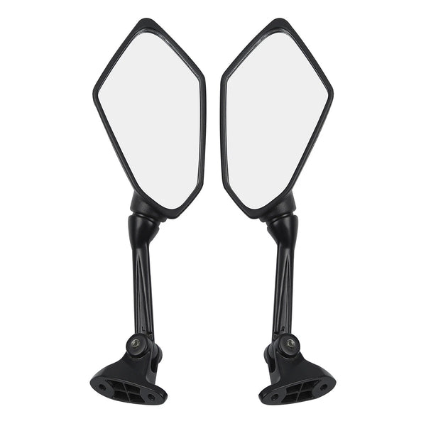 Left Right Black Rear View Mirrors For Kawasaki Ninja ZX6R ZX-6R 2009-2012 10 11