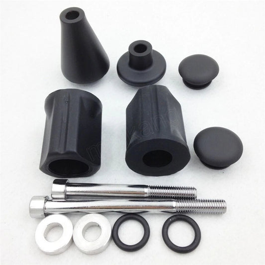 Fit For 2010-2013 BMW S1000RR HP4 Motorcycle Frame Sliders Crash Protector Black
