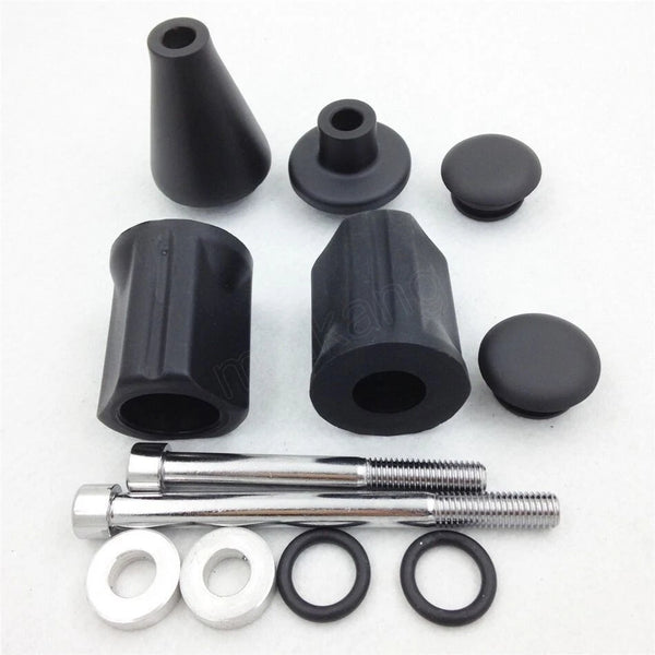 Fit For 2010-2013 BMW S1000RR HP4 Motorcycle Frame Sliders Crash Protector Black