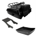 Black Chopped Trunk Mounting Rack Fit For Harley Touring 1997-2008