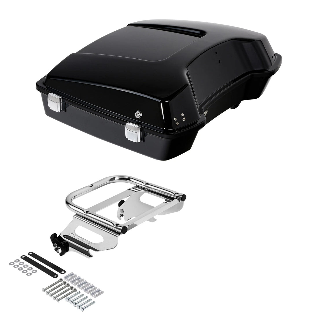 Razor Trunk Solo Mount Rack Fit For Harley Touring Electra Glide 1997-2008