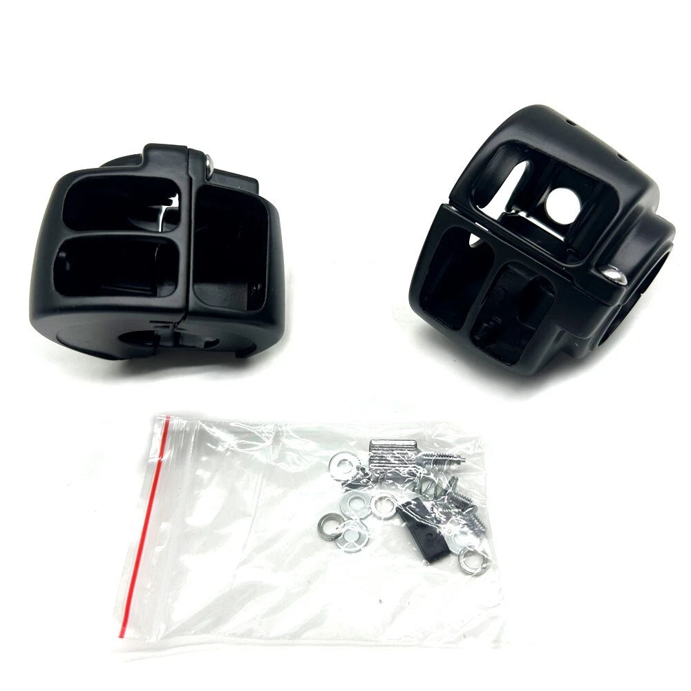 Fit 2009 2010-2013 Harley Dyna Softail V-Rod Touring Switch Housing Cover Black