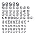 Chrome Bolt Topper Cap Cover Fit For Harley Twin Cam Road King/FLH 1994-2006 05