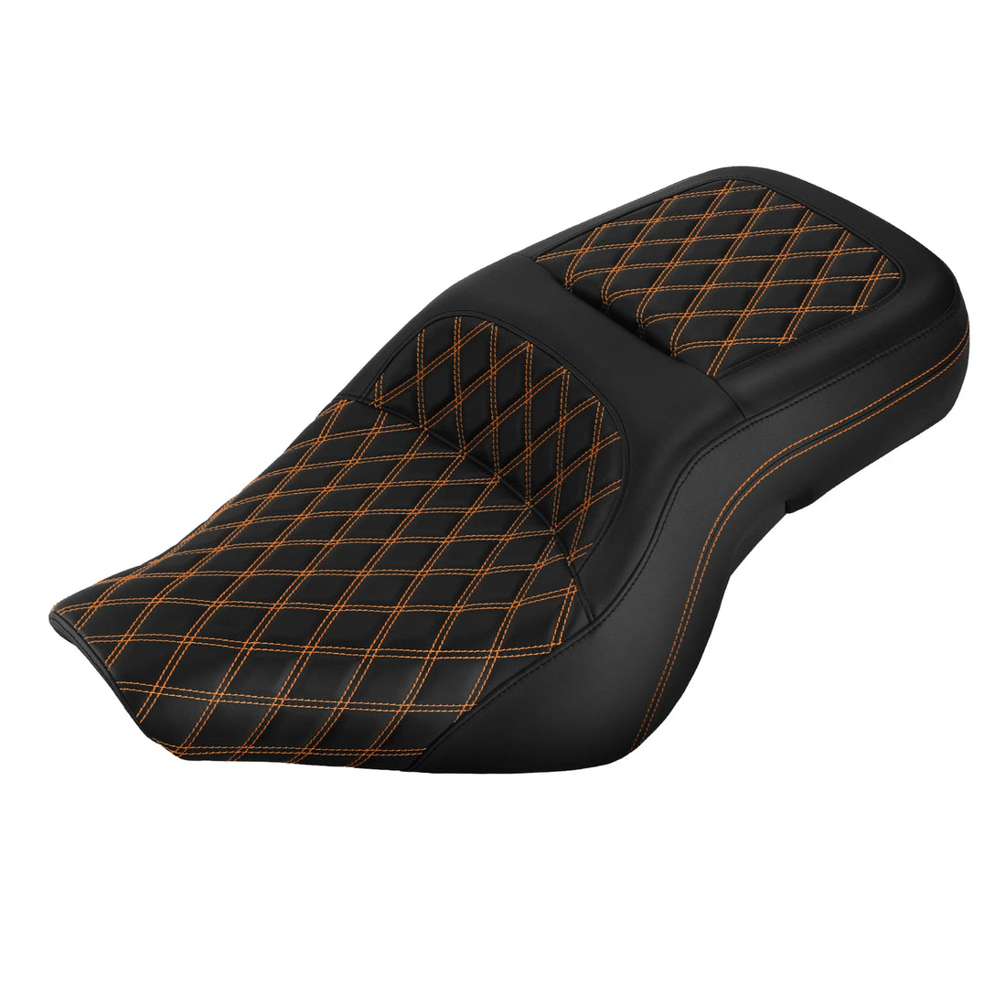 Black Orange Driver & Passenger Seat Fit For BMW R18 Transcontinental 2020-2024
