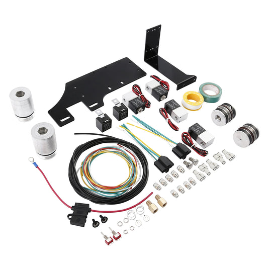 Front Air Ride Suspension Lowering Kit Fit For Harley Touring Road King 14-25 24