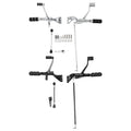 Forward Control Pegs Lever Linkage Fit For Harley Sportster 04-2013 Chrome/Black