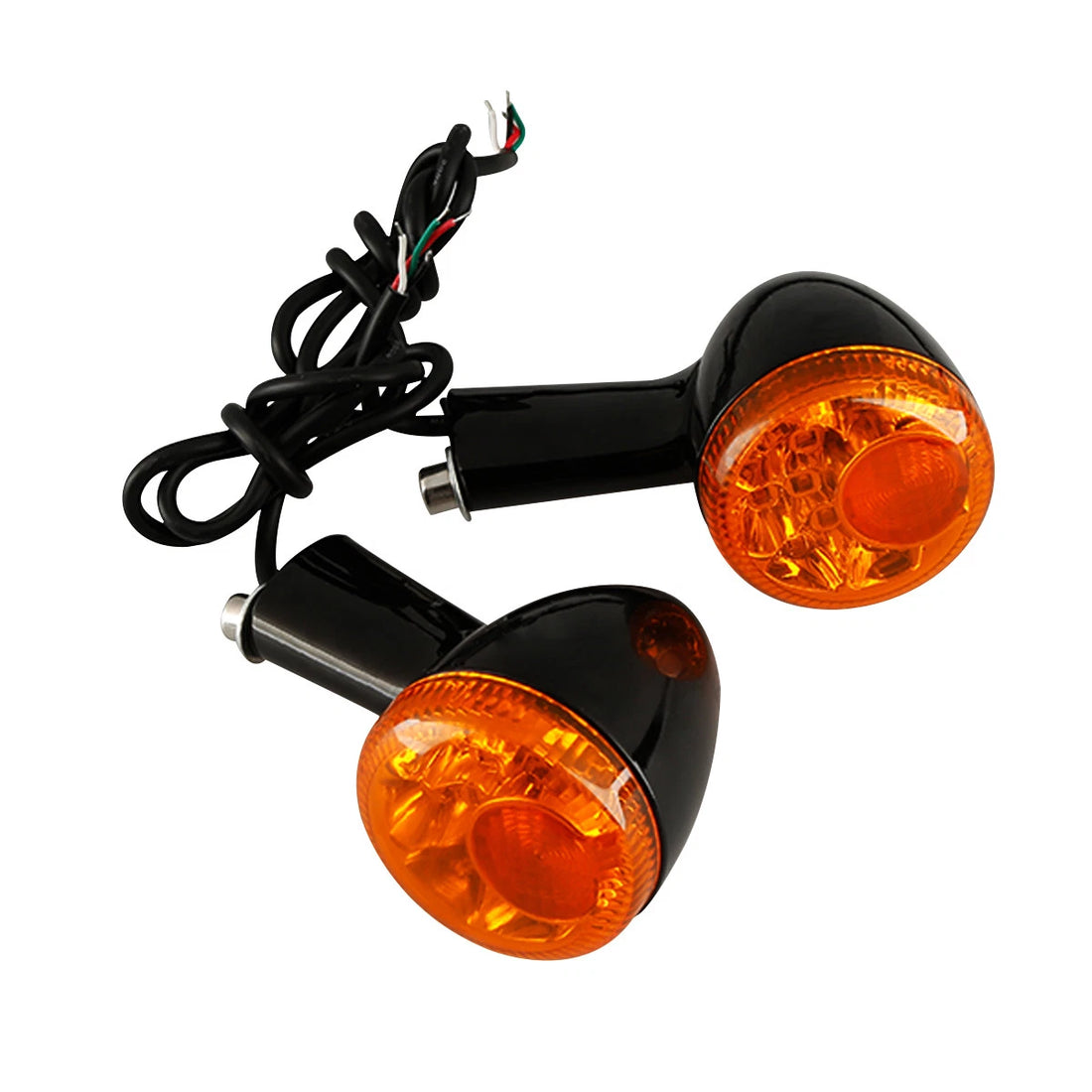 Black Rear Turn Signals LED Light Fit For Harley Sportster XL 883 1200 1992-2022