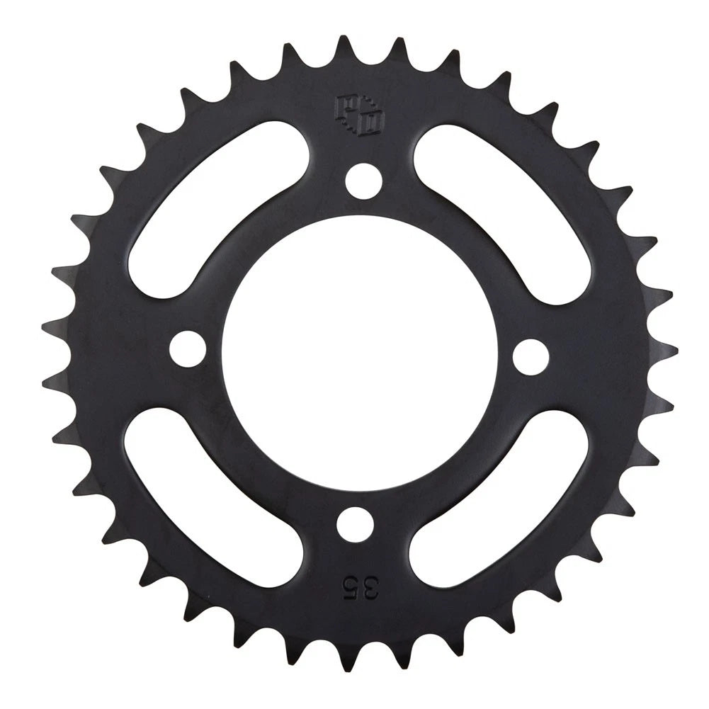 Primary Drive Rear Steel Sprocket 35 Tooth Black For Yamaha Ttr 110E 2008-09