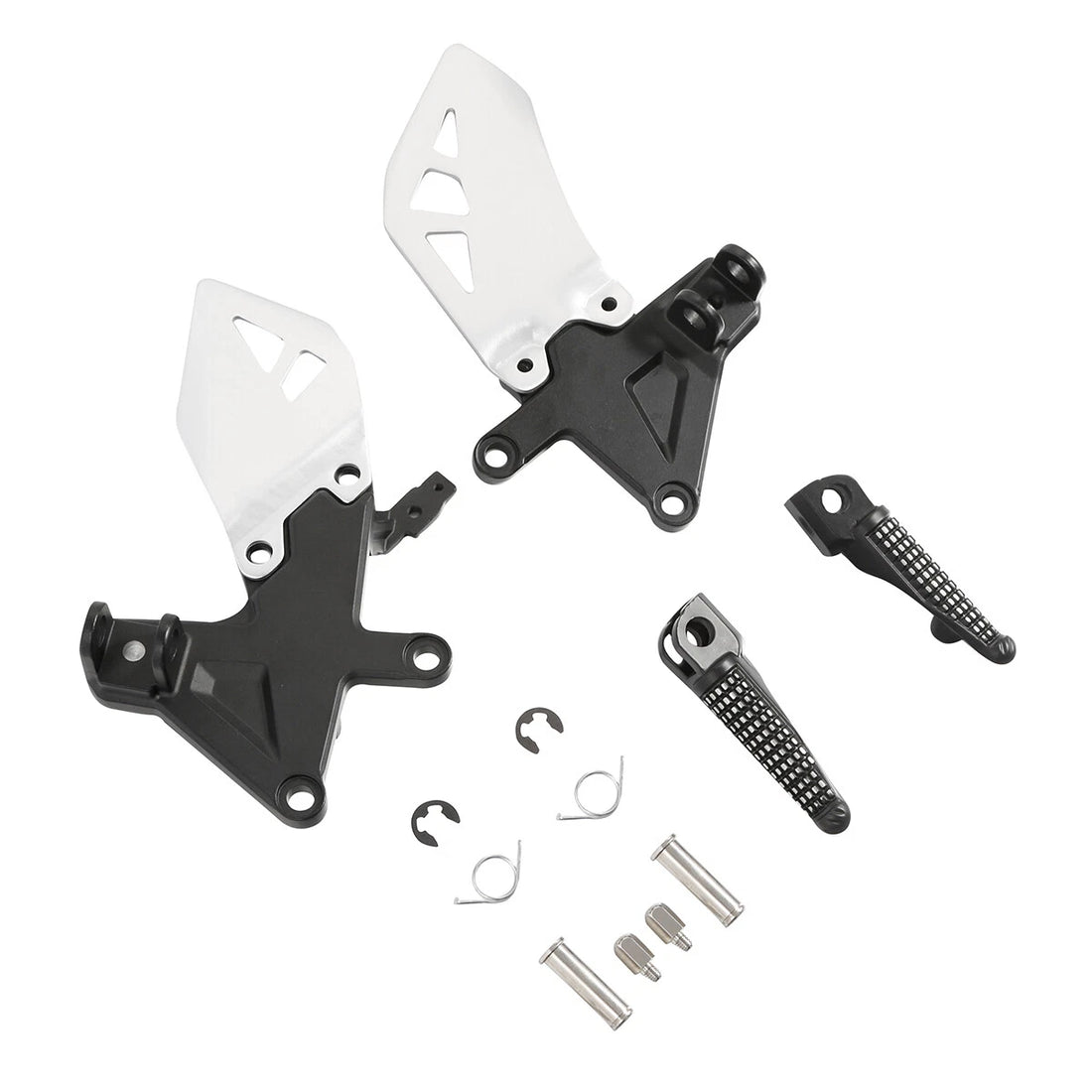 Driver Footpegs Foot Pegs Brackets Fit For Kawasaki Ninja ZX10R ZX 10R 2011-2020