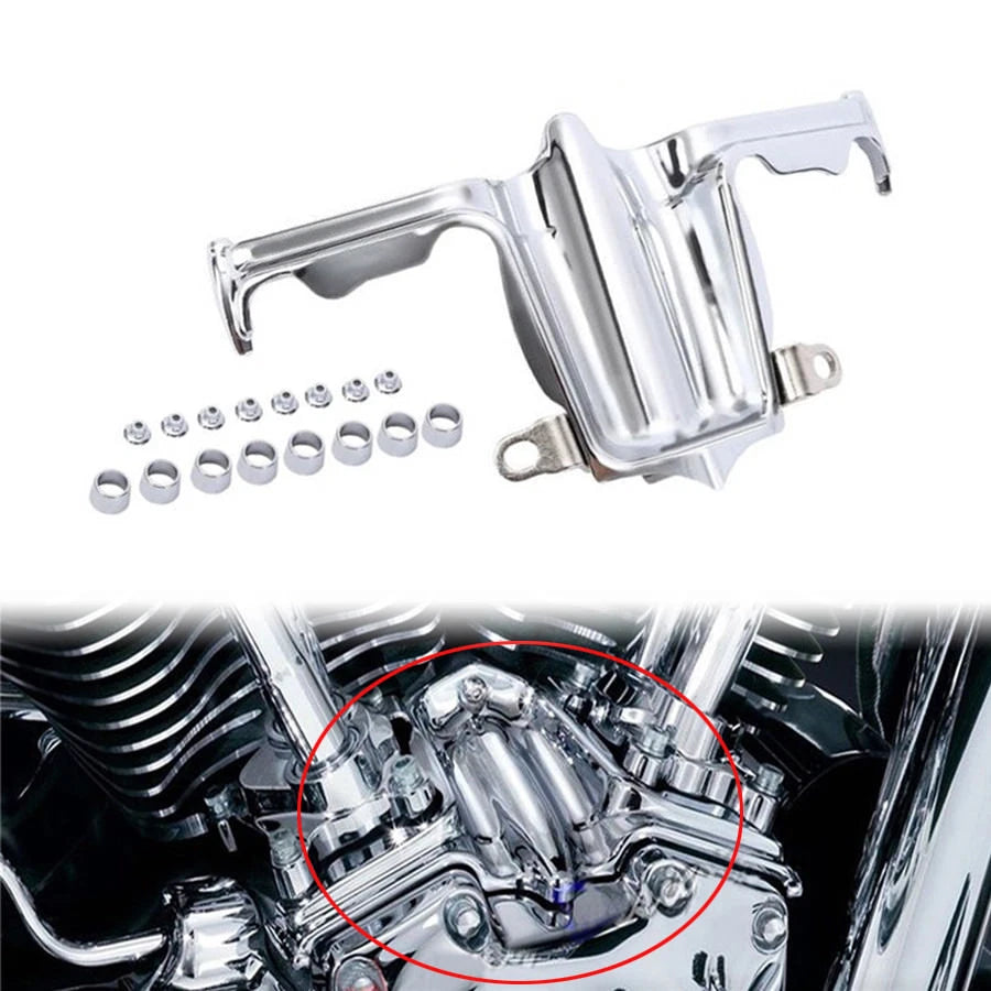 Chrome Lifter Block Cover Tappet Accent For Harley Twin Cam Touring 1999-2017