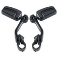 1 1/4'' Engine Guard Bar Foot Peg Long Angled Fit For Harley Touring Road Glide