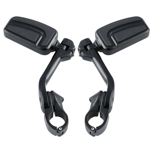 1 1/4'' Engine Guard Bar Foot Peg Long Angled Fit For Harley Touring Road Glide