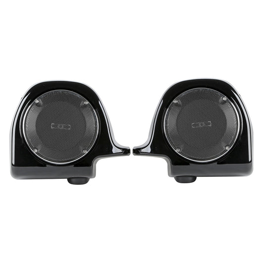 Lower Vented Fairings 6.5'' Speakers Grills Pods Fit For Harley Touring 88-2013