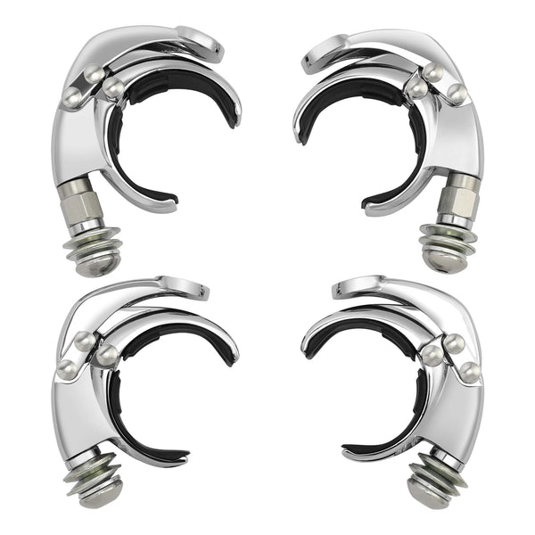 54mm 56mm Windshield Clamps Fit For Harley Fat Bob 2018-2024 Sportster S 2021-25
