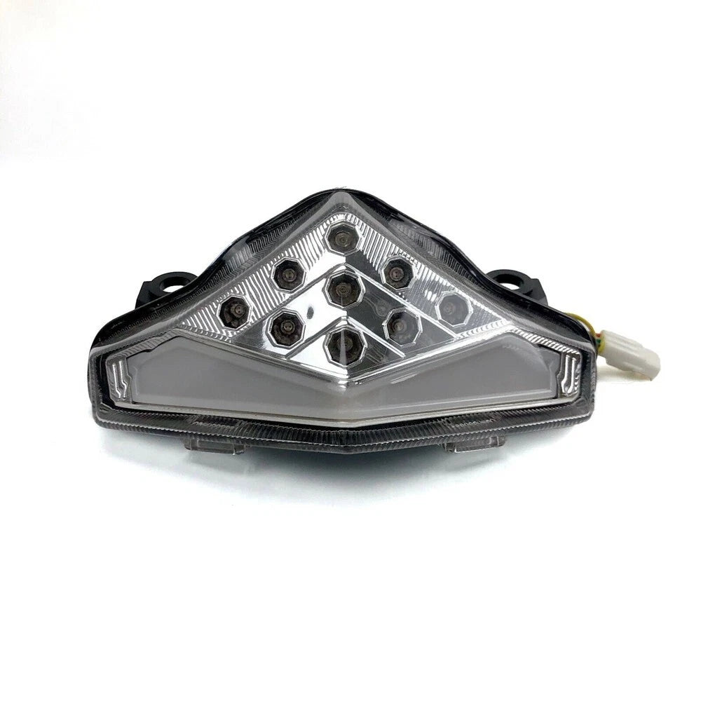 Fit Kawasaki Ninja 650 ER-6N 2012-2016 Clear LED Tail Brake Light Turn Signals