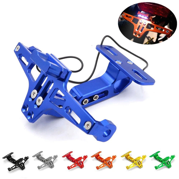 LED Rear License Plate Mount Holder For Honda CBR900RR/919RR/929RR/954RR/400RR
