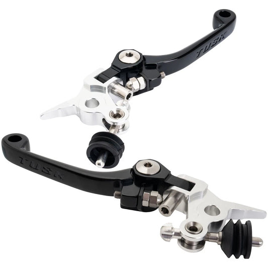 Tusk Multi-Pivot Lever Set Black For GASGAS MC 65 2021-2023