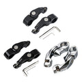 1-1/4" Short Angled Highway Footpeg Pegs Mount Fit For Harley Electra Road Glide