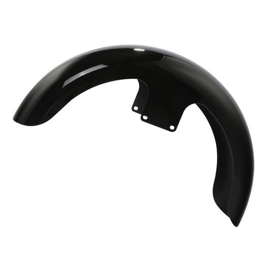 Vivid Black 23" Wrap Front Fender Fit For Harley Touring Road Street Glide 14-23