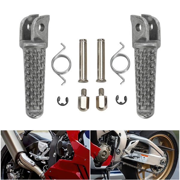 Front Foot Pegs Footrest Fit For Honda CBR600RR 03-25 CB1000R 08-25 1000RR 04-25