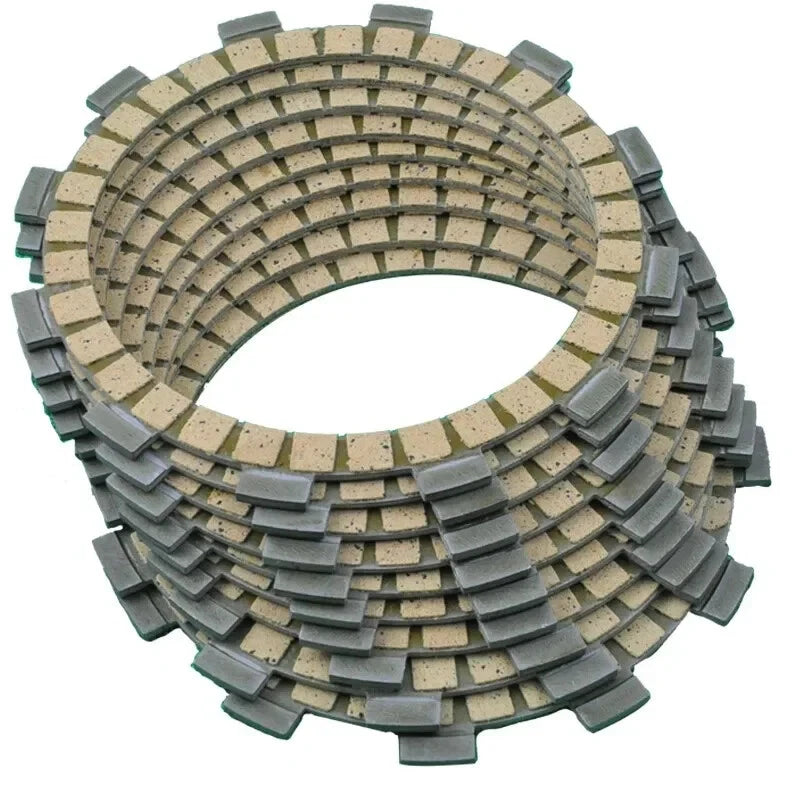 9pcs Friction Clutch Plates For Yamaha WR250F 01-02 04-15 17-18 YZ250F YZ250FX