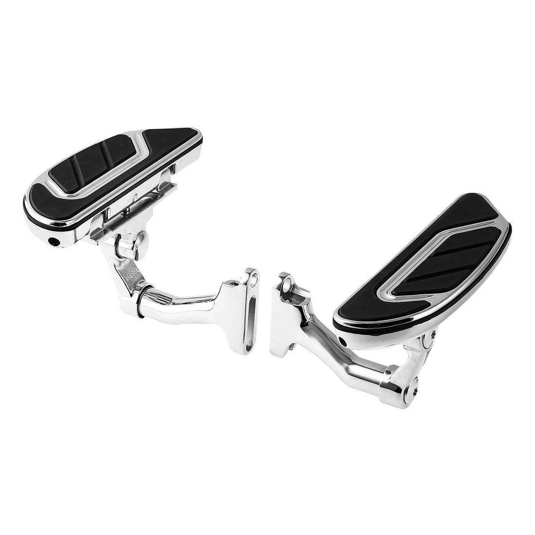 Chrome Rear Floorboard Bracket Fit For Harley Road King Street Glide 1993-2025