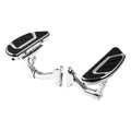 Chrome Rear Floorboard Bracket Fit For Harley Road King Street Glide 1993-2025