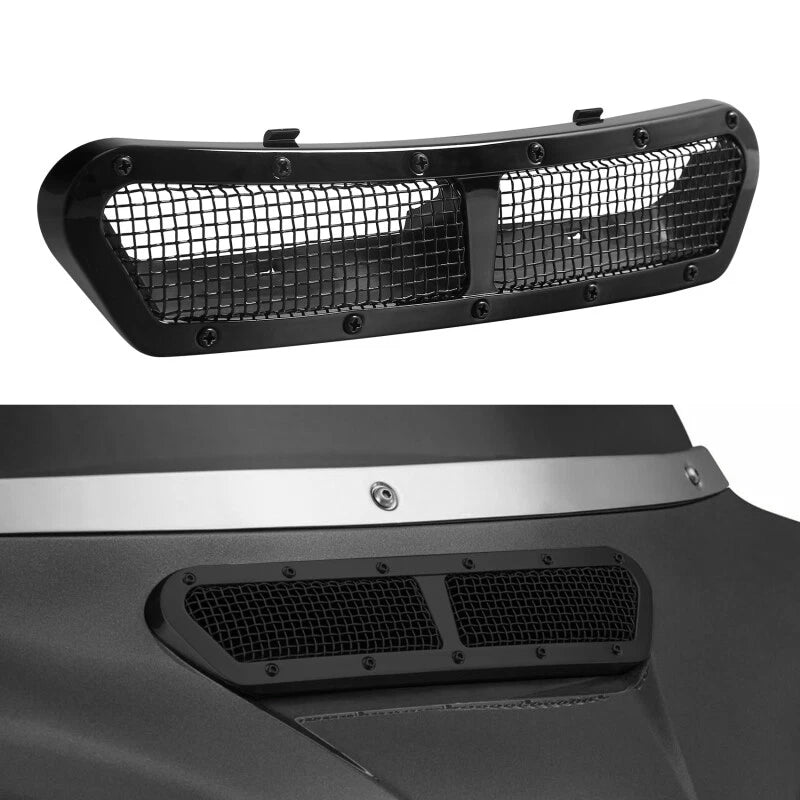 Batwing Fairing Mesh Intake Vent Accent Fit For Harley Touring Electra Glide 14+