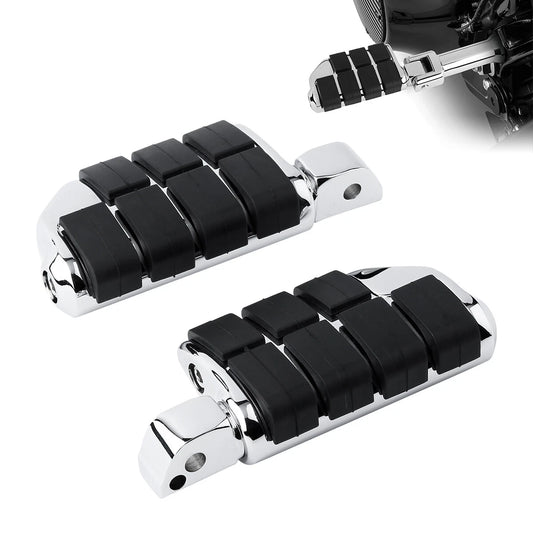 Rear Foot Pegs Footrests Fit For Harley Softail Sport Glide Deluxe Flde 18-23 22