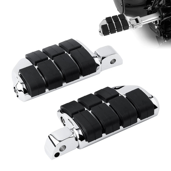 Rear Foot Pegs Footrests Fit For Harley Softail Sport Glide Deluxe Flde 18-23 22