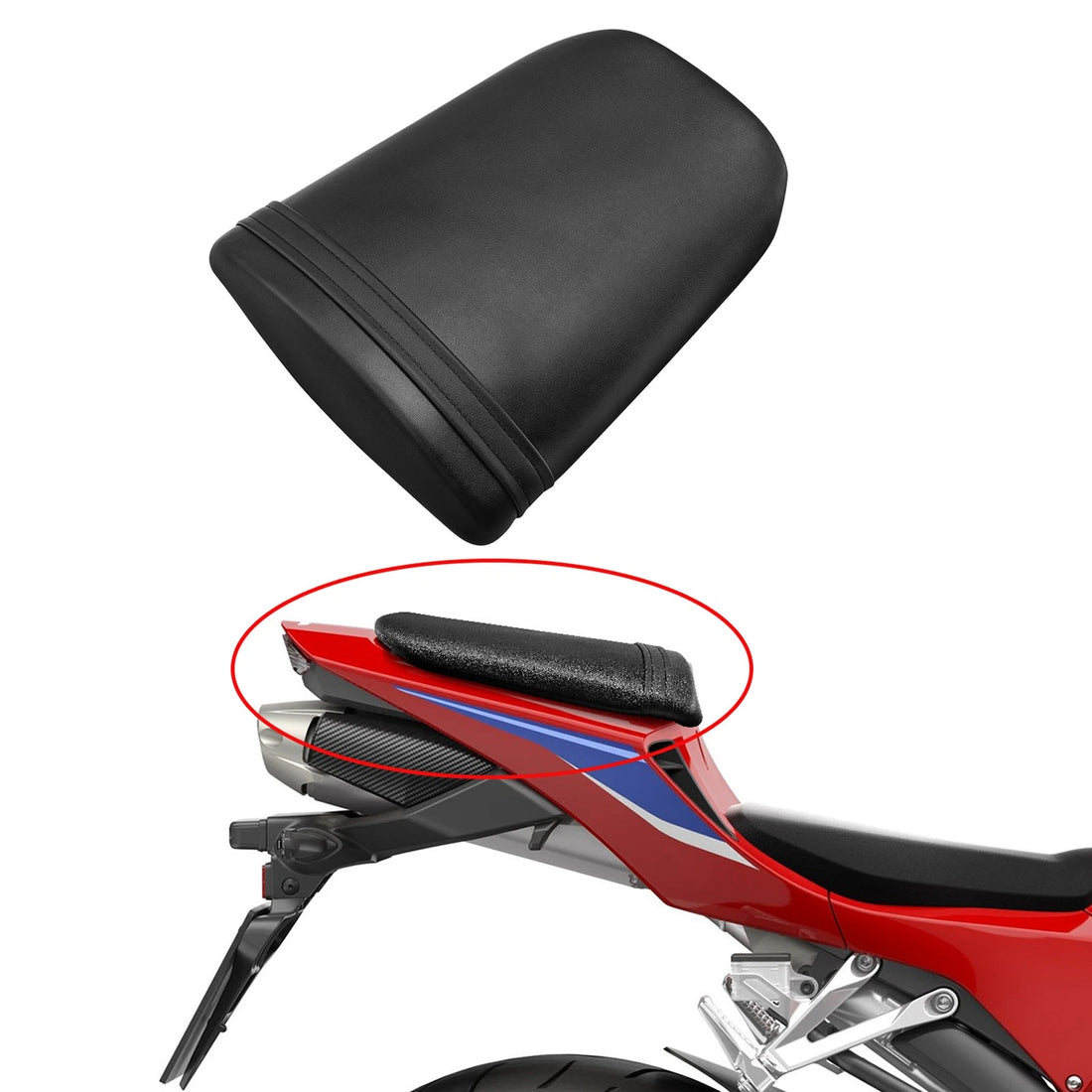 Fit For Honda CBR600RR 2007-2025 Rear Passenger Pillion Seat