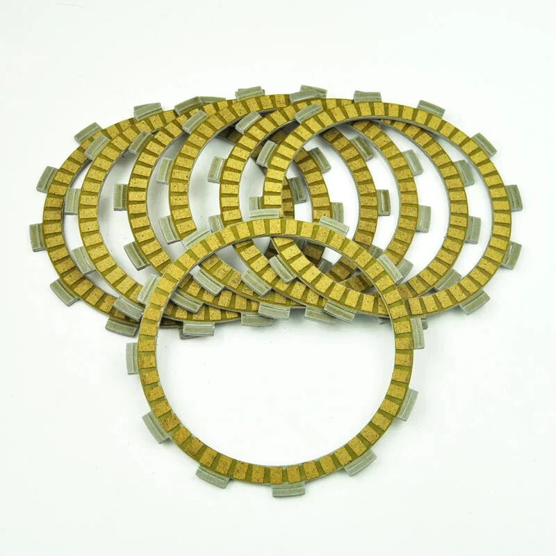 7Pc Clutch Discs Plates For Suzuki SV400 SV400S 98-05 VL400 01-09 14-15 VL400C