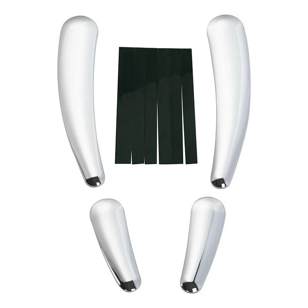 4PCS Curved Swingarm Frame Insert Set For Harley Softail Fls Flstn Flstf 2008-17