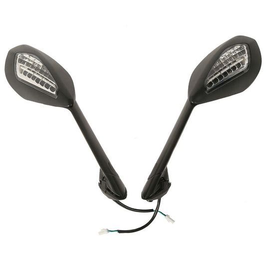 Rear View Mirror W/Turn Signal Fit For Ducati Panigale 1199 1199S 1199R 12-15 14