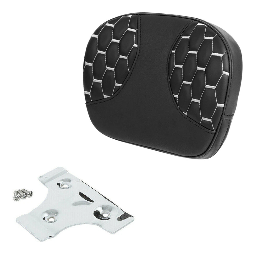 Passenger Sissy Bar Backrest Fit For Harley Touring Road King Street Tri Glide