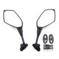Left & Right Rearview Mirrors For Honda CBR600F4 CBR600F4i 1999-2006 Black