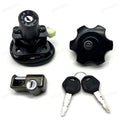 Fuel Gas Cap Ignition Switch Seat Lock Set Fits Suzuki DR650S DR650SE 1998-2022