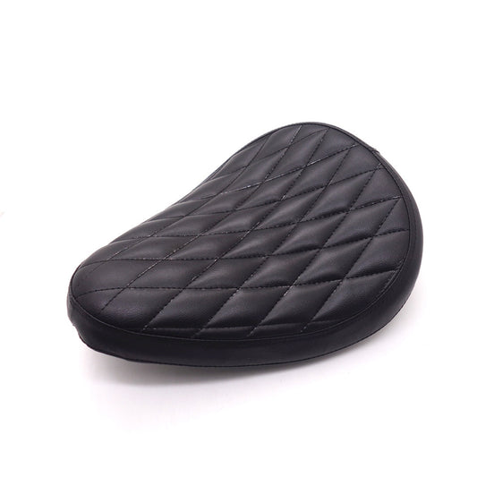 Black Diamond Solo Driver Seat For Harley Sportster Chopper Bobber Custom 650 CB