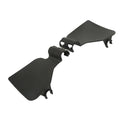 Left Right Updraft Wind Deflector Kit For Harley Touring Road Glide Models 98-13