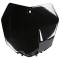 UFO KT04051#001 Front Number Plate Black