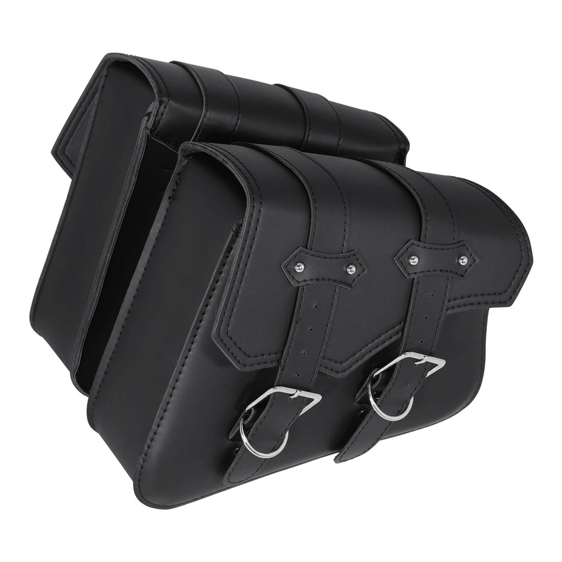 Black Saddlebags Luggage Bag Fit For Harley Davidson Sportster XL883 1200 Models