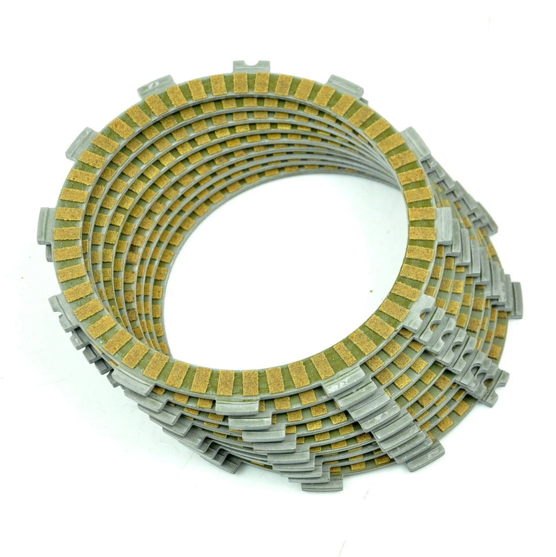 Clutch Friction Plate Kit Set for Kawasaki Ninja ZX-6R 6RR ZX600 ZR750 9 Plates