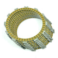 Clutch Friction Plate Kit Set for Kawasaki Ninja ZX-6R 6RR ZX600 ZR750 9 Plates