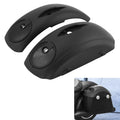 Matte Black Saddlebag Lids 6.5" Speaker Grill Fit For Indian Roadmaster 15-23