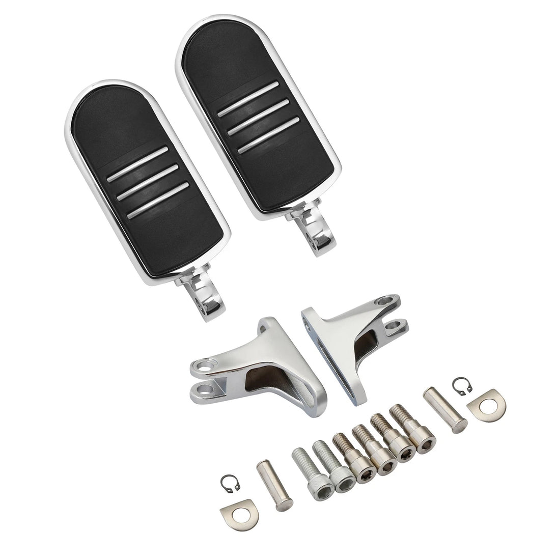 Rear Passenger Footpegs Mount Brackets Fit For Harley Touring Road Glide 93-25