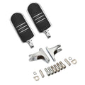 Rear Passenger Footpegs Mount Brackets Fit For Harley Touring Road Glide 93-25