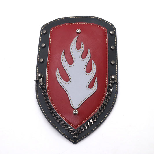 Flame PU Leather Rear Plain Fender Bib Cover For Sportster XL883 Solo Seat