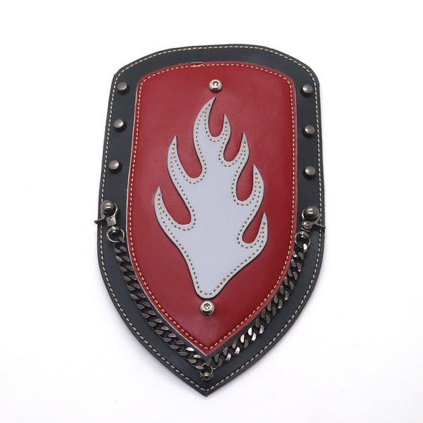 Flame PU Leather Rear Plain Fender Bib Cover For Sportster XL883 Solo Seat