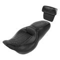 Rider Passenger Seat Backrest Fits For Harley Touring Road King Glide 2014-2023