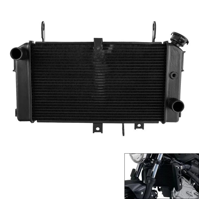 Suzuki SFV650 Gladius Aluminum Motorcycle Engine Radiator Cooler For 2009-2016